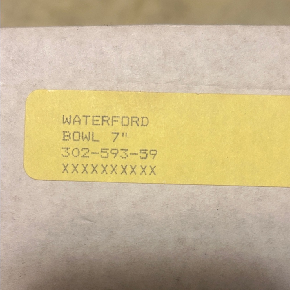 ⭐️⭐️Waterford Crystal 7” Bowl (LC) - Picture 9 of 9